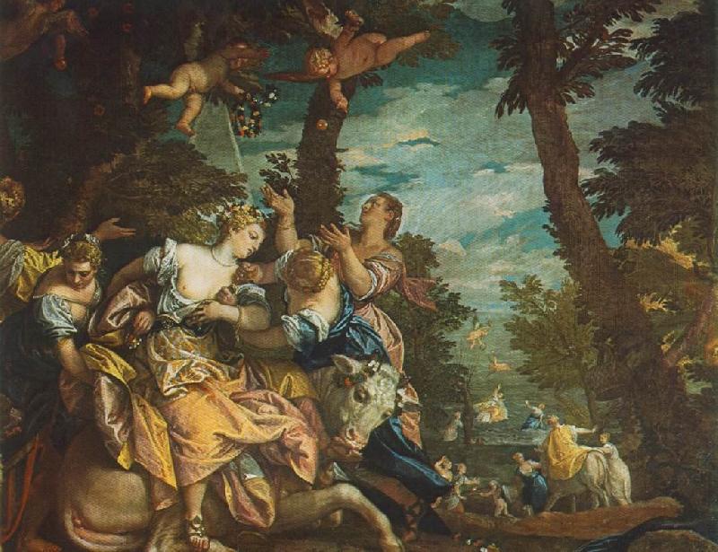 VERONESE (Paolo Caliari) The Rape of Europe rw